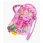Ficha técnica e caractérísticas do produto Cadeira de Descanso Vibratória Musical New Rocker Rosa Color Baby Até 18kgs- Cadeirinha de Bebê - Colorbaby