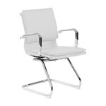 Ficha técnica e caractérísticas do produto Cadeira de Escritório Confort Fixa - Branco