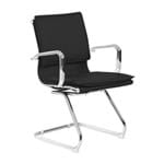 Ficha técnica e caractérísticas do produto Cadeira de Escritório Eames Comfort Interlocutor Preta