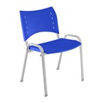 Ficha técnica e caractérísticas do produto Cadeira de Escritório Evidence II Fixa Azul - Absolut