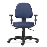Ficha técnica e caractérísticas do produto Cadeira de Escritório Flexform Plus Dark Blue