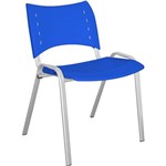 Ficha técnica e caractérísticas do produto Cadeira de Escritório Interlocutor Stillus Azul - Multivisão