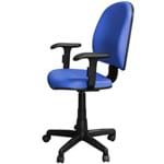 Ficha técnica e caractérísticas do produto Cadeira de Escritório Modelo Excellence Giratória Azul - Pethiflex