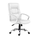 Ficha técnica e caractérísticas do produto Cadeira de Escritório Presidente Office Plus Branca