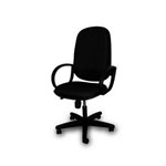 Ficha técnica e caractérísticas do produto Cadeira de Escritório Presidente - Preto