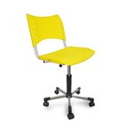 Cadeira de Escritório Secretária Stillus Amarelo
