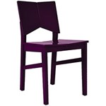 Ficha técnica e caractérísticas do produto Cadeira de Jantar Carioquinha Violeta - Orb