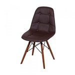 Ficha técnica e caractérísticas do produto Cadeira de Jantar Eames Botone Café - Or Design