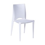 Ficha técnica e caractérísticas do produto Cadeira de Jantar Empilhável OR-1139 - Ór Design - Branco