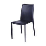 Ficha técnica e caractérísticas do produto Cadeira De Jantar Glam Preta - Or4401