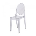 Ficha técnica e caractérísticas do produto Cadeira de Jantar Invisible Sem Braço Incolor - Or Design