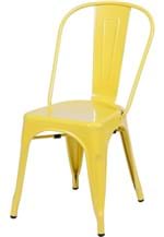 Ficha técnica e caractérísticas do produto Cadeira de Jantar Retrô OR Design Amarelo