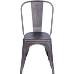 Ficha técnica e caractérísticas do produto Cadeira de Jantar Retrô Ór Design Prata Velho