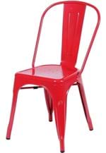 Ficha técnica e caractérísticas do produto Cadeira de Jantar Retrô OR Design Vermelho