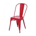 Ficha técnica e caractérísticas do produto Cadeira de Jantar Retrô Vermelha - Or Design
