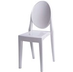 Ficha técnica e caractérísticas do produto Cadeira de Jar Invisible S/ Braço Or1107b Or Design - Branco
