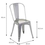 Ficha técnica e caractérísticas do produto Cadeira de Jar Retro Or-1117 Or Design Vermelho