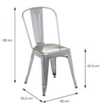 Ficha técnica e caractérísticas do produto Cadeira de Jar Retro Or-1117 Or Designd Preto