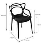 Ficha técnica e caractérísticas do produto Cadeira de Jar Solna Or-1116 Or Design Fendi