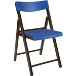 Ficha técnica e caractérísticas do produto Cadeira de Madeira Dobrável Potenza Azul- Tramontina