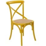 Ficha técnica e caractérísticas do produto Cadeira de Madeira Katrina -rivatti - Amarelo