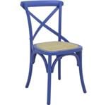Ficha técnica e caractérísticas do produto Cadeira de Madeira Katrina -rivatti - Azul