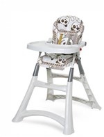 Ficha técnica e caractérísticas do produto Cadeira de Papá Infantil Alta Premium Panda Galzerano