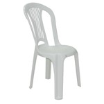 Ficha técnica e caractérísticas do produto Cadeira de Plástico Atlântida Economy Branca Tramontina 92013010