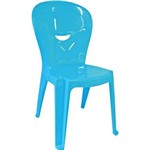 Ficha técnica e caractérísticas do produto Cadeira de Plástico Infantil Vice Azul