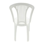 Cadeira de Plástico Tramontina Atlântida Polipropileno Suporta Até 154Kg - Branco