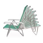 Ficha técnica e caractérísticas do produto Cadeira de Praia Anis Reclinável em Alumínio com 8 Posições e Tela Sannet - Mor