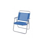 Ficha técnica e caractérísticas do produto Cadeira de Praia de Alumínio Mor Oversize Azul