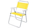 Cadeira de Praia de Aumínio Amarela Mor - Master