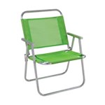 Ficha técnica e caractérísticas do produto Cadeira de Praia Oversize Alumínio Verde Mor