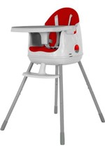 Ficha técnica e caractérísticas do produto Cadeira de Refeição Jelly 3 em 1 Vermelho Safety 1st