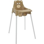 Ficha técnica e caractérísticas do produto Cadeira de Refeição Teddy Alta Marrom 92370/109 Tramontina