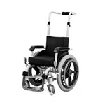 Ficha técnica e caractérísticas do produto Cadeira de rodas agile baby assento 25cm jaguaribe