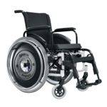Ficha técnica e caractérísticas do produto Cadeira de Rodas Avd Alumínio Pés Fixos 44cm Ortobras (Cód. 6837)