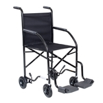 Ficha técnica e caractérísticas do produto Cadeira de rodas economica preta cds