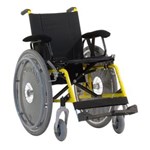 Ficha técnica e caractérísticas do produto Cadeira de Rodas Freedom Clean Amarelo