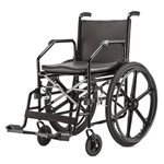 Ficha técnica e caractérísticas do produto Cadeira de Rodas Modelo 1017 Dobrável Pneu Inflável 100kgs