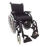 Cadeira de Rodas K3 Largura 44 Cm Preta Ortobras