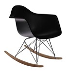 Ficha técnica e caractérísticas do produto Cadeira Design Charles Eames PM084 Preto - Pelegrin