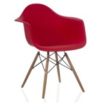 Ficha técnica e caractérísticas do produto Cadeira Design Charles Eames Pw082 Vermelho - Pelegrin