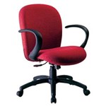 Ficha técnica e caractérísticas do produto Cadeira Diretor com Braços Linha Lombar - Cor - Vermelho