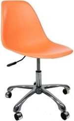 Ficha técnica e caractérísticas do produto Cadeira Dkr Office Charles Eames Laranja Byartdesign