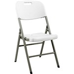 Ficha técnica e caractérísticas do produto Cadeira Dobrável Blow Poliuretano Branco - By Haus