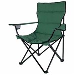 Ficha técnica e caractérísticas do produto Cadeira Dobrável Boni Poliéster Aço Esmaltado 290430 NTK - Verde - Verde
