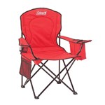 Ficha técnica e caractérísticas do produto Cadeira Dobrável com Cooler Vermelha 110120002189 Coleman