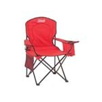 Ficha técnica e caractérísticas do produto Cadeira Dobrável com Cooler Vermelha Coleman